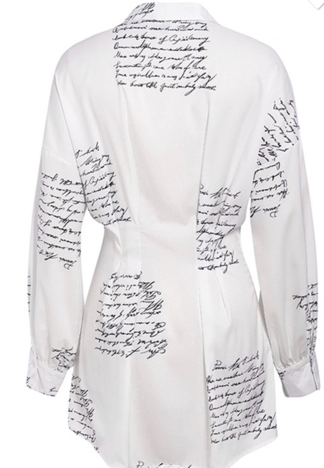 Poetic dress