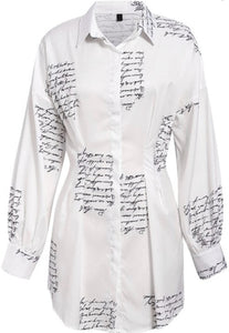 Poetic dress